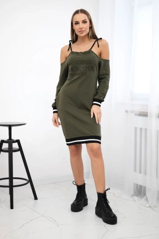 Sukienka Tres Chic khaki