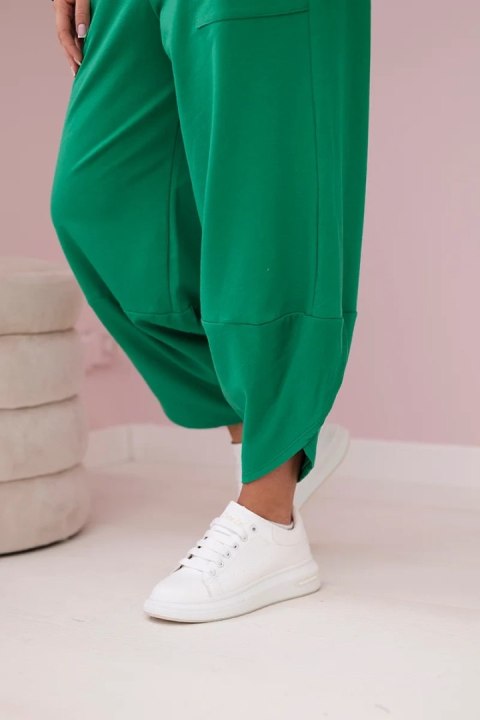 Komplet bawełniany bluza + spodnie zielony Komplet bawełniany bluza + spodnie zielony