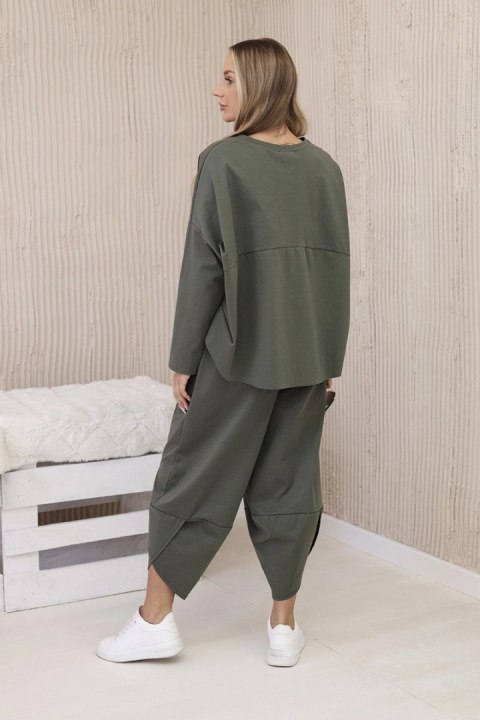 Komplet new punto bluza + spodnie khaki