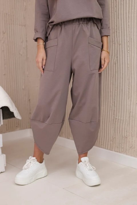 Komplet new punto bluza + spodnie fango