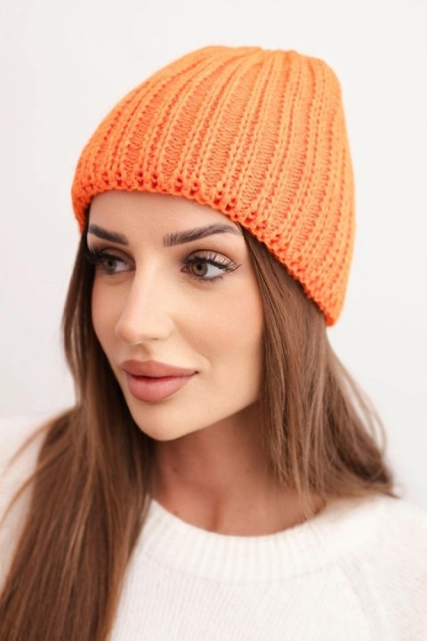 Czapka damska Rebeka K345 pomaranczowa