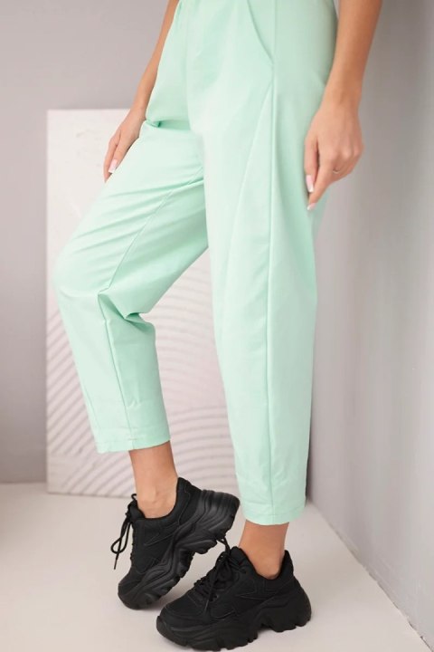 Spodnie z kieszeniami Summer Punto miętowe